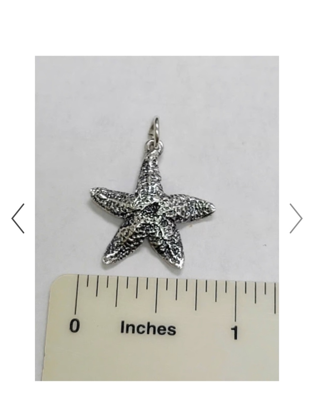 Retired starfish charm